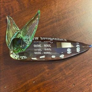 Swarovski Crystal Society Title Plaque.